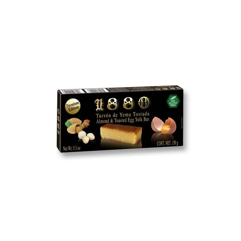 Turrón de Yema Tostada Premium 1880