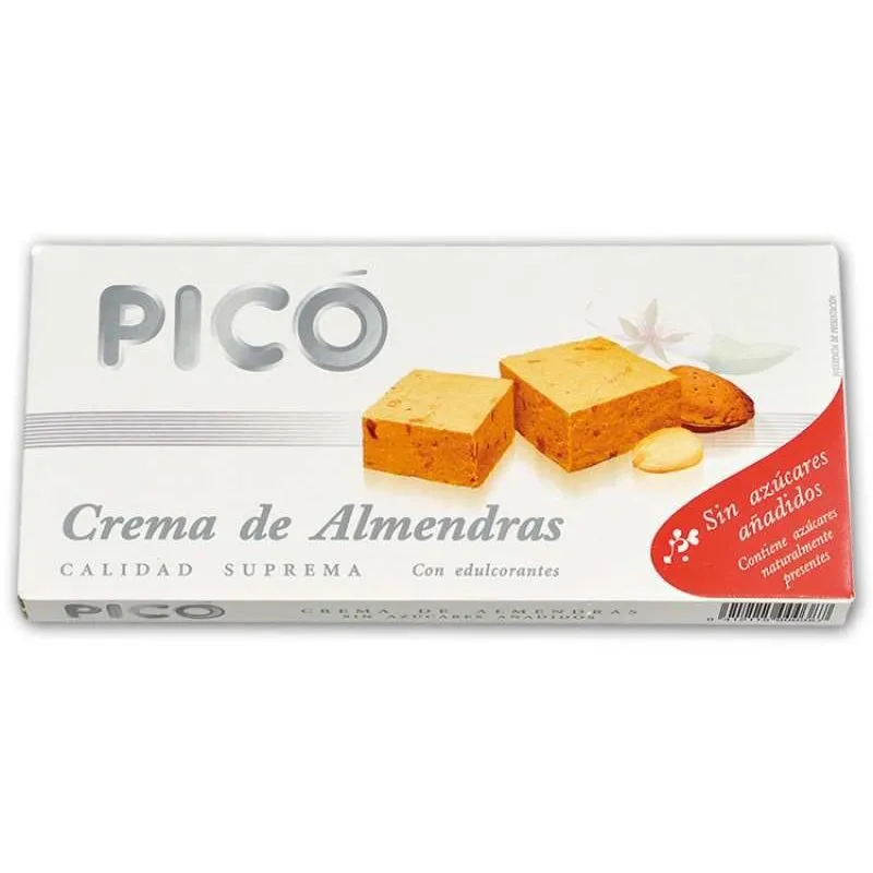 Turrón de Crema de Almendras Sin Azúcares