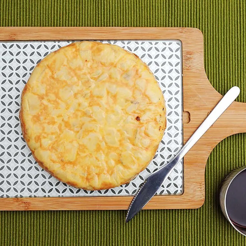 Tortilla de Patata con Cebolla