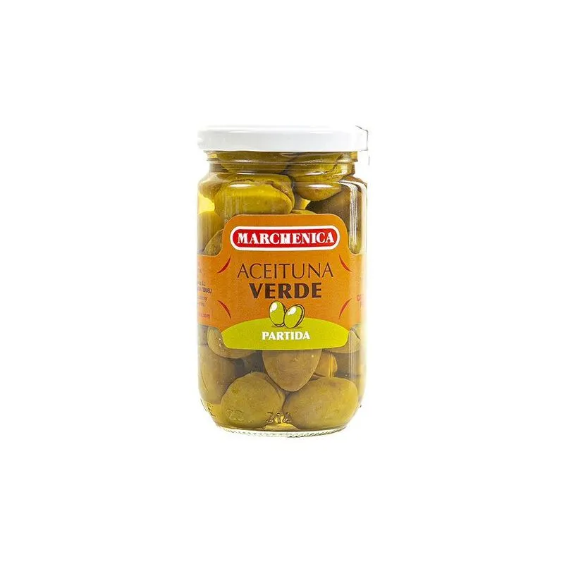 aceituna partida verde