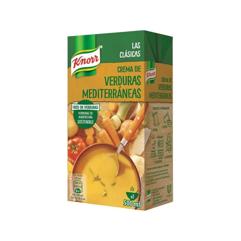 Crema de verduras