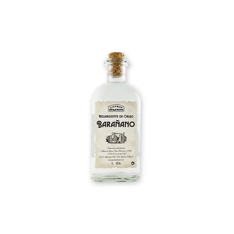 Aguardiente de Orujo Blanco Barañano