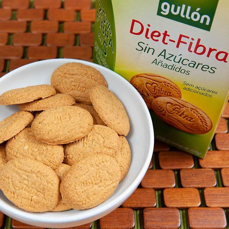 Biscuits secs riches en fibres sans sucre pour diabétiques G