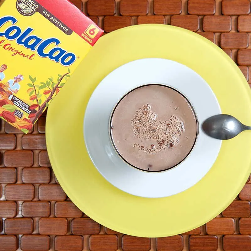 ColaCao Original Cacao Natural Soluble - 18gr. - Pack 6 Sobres