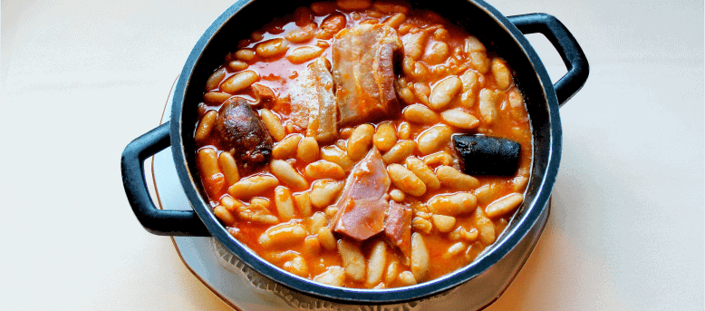 Fabada asturiana, un plato para hacer mas llevadero el frío